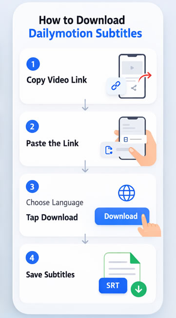 How to Download Dailymotion Subtitles