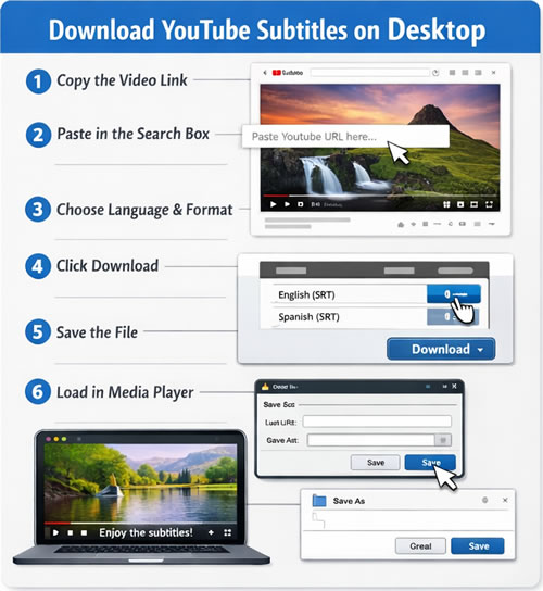 How to Download YouTube Subtitles